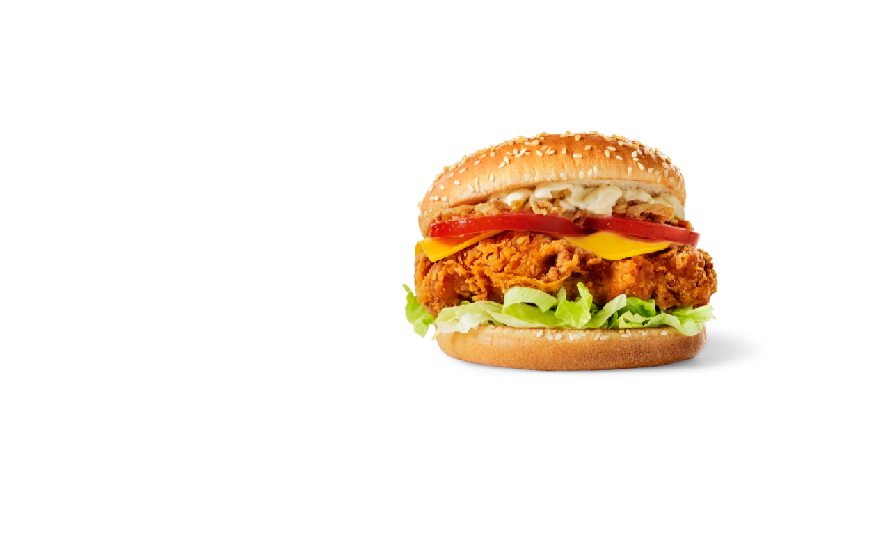 Try Our New
Chicken Burger
Lorem ipsum dolor sit amet, consectetur adipiscing elit. Ut elit tellus, luctus nec ullamcorper mattis, pulvinar dapibus leo.
Order Now